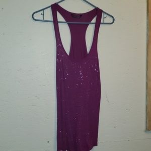 Magenta sleeveless top